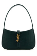 Saint Laurent Woman Bottle Green Leather Mini Le 5 ÃƒÆ’Ã†â€™Ãƒâ€šÃ‚Â  7 Handbag