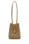 Fendi Woman Ff Fabric Mini Origami Bucket Bag