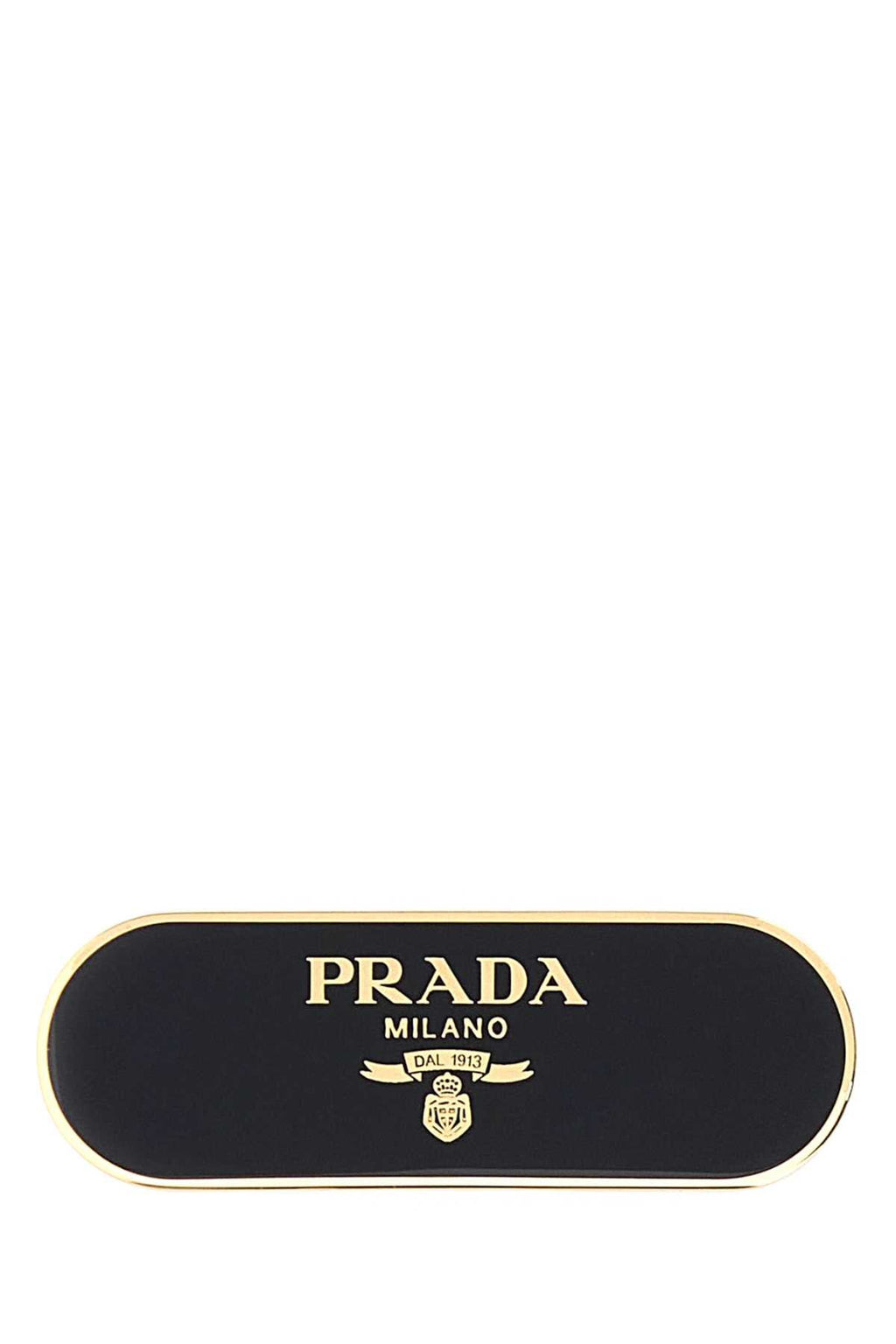 PRADA Mini Metal Hair Clip - 7 cm Width