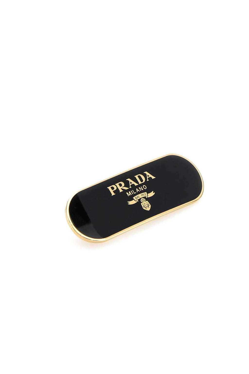 PRADA Mini Metal Hair Clip - 7 cm Width