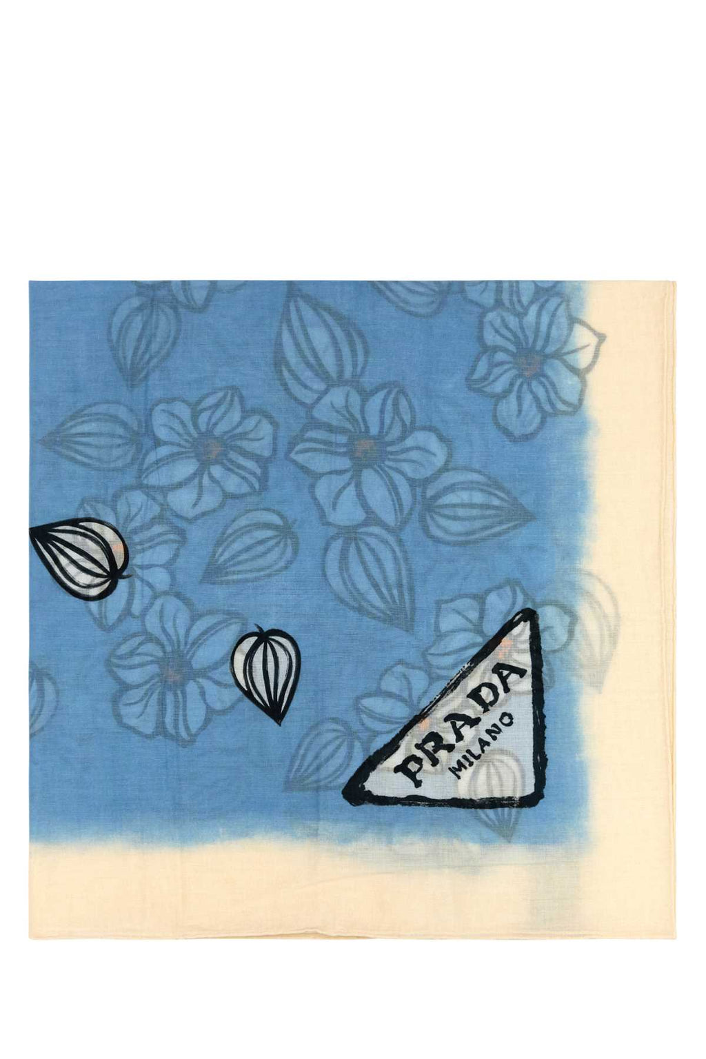 PRADA Printed Cotton Sarong for Women - Perfect Summer Accessory
