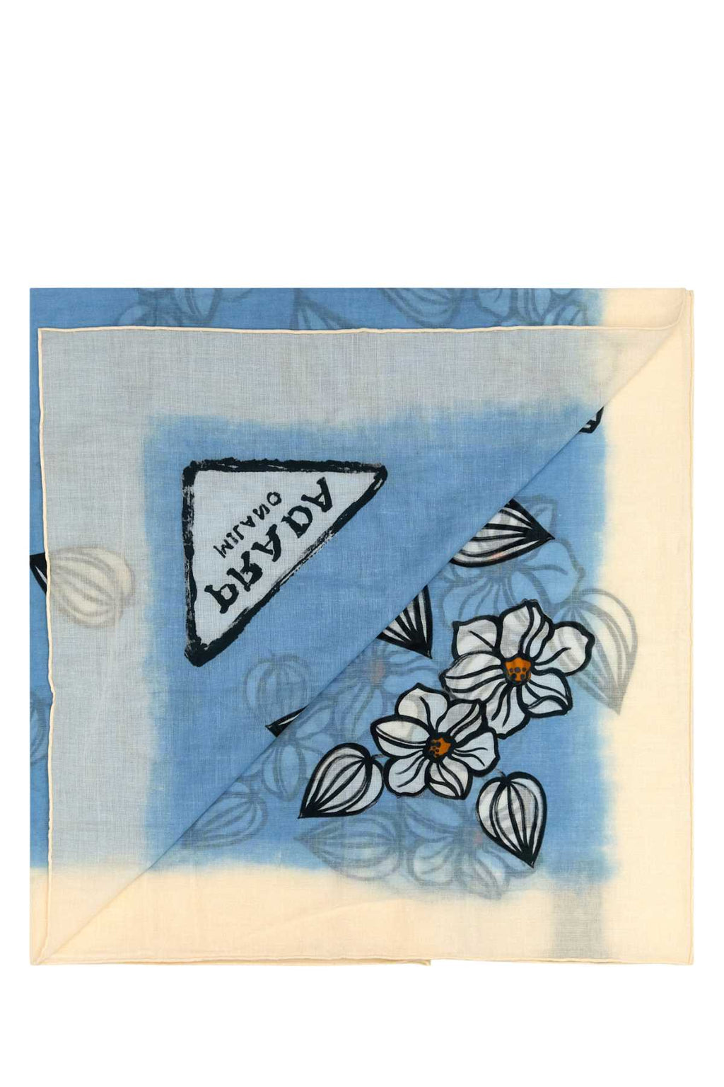 PRADA Printed Cotton Sarong for Women - Perfect Summer Accessory