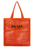 PRADA Elegant Leather Shopping Handbag