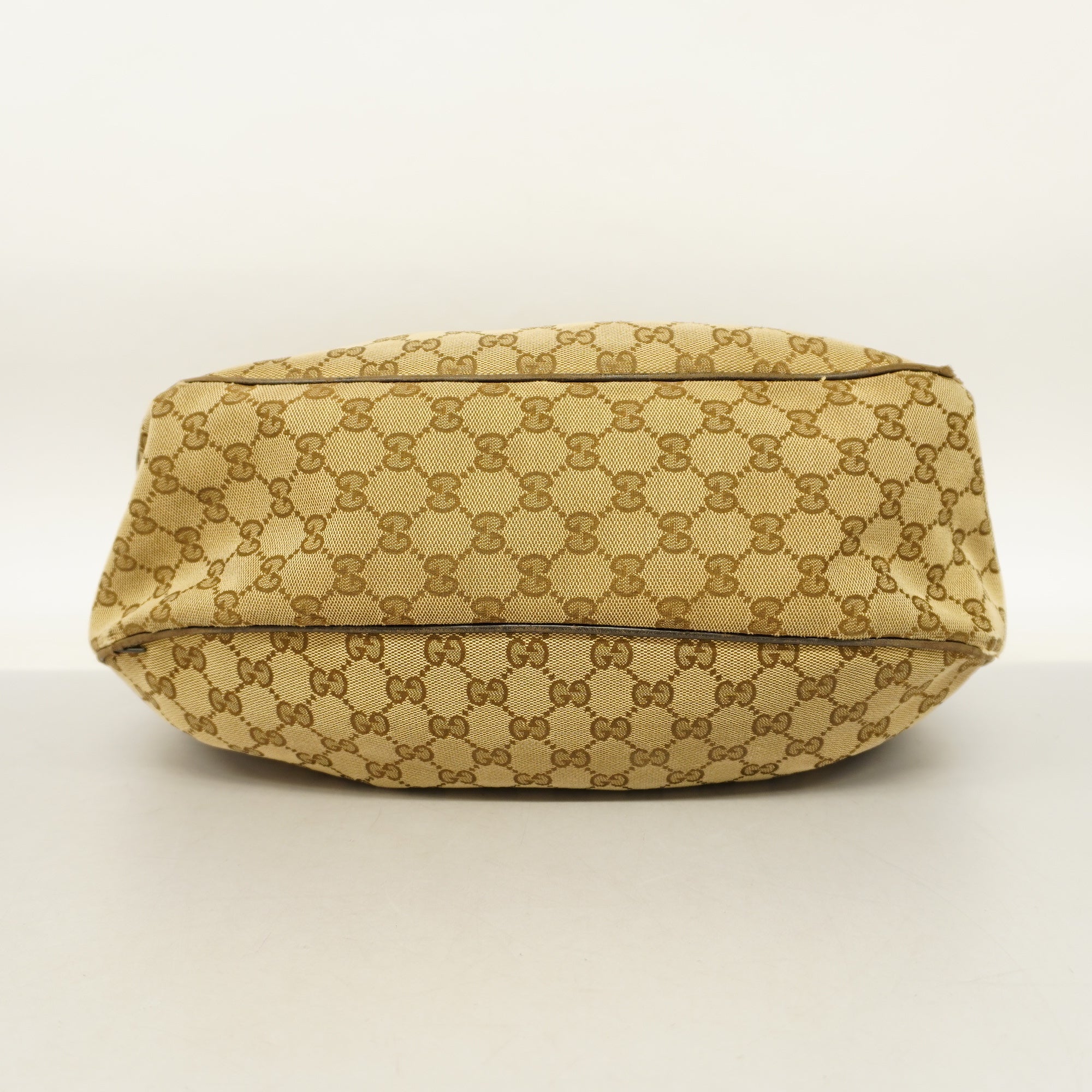 GUCCI  Sukey Shoulder Bag 232955 GG Canvas,Leather Shoulder Bag Beige,Brown