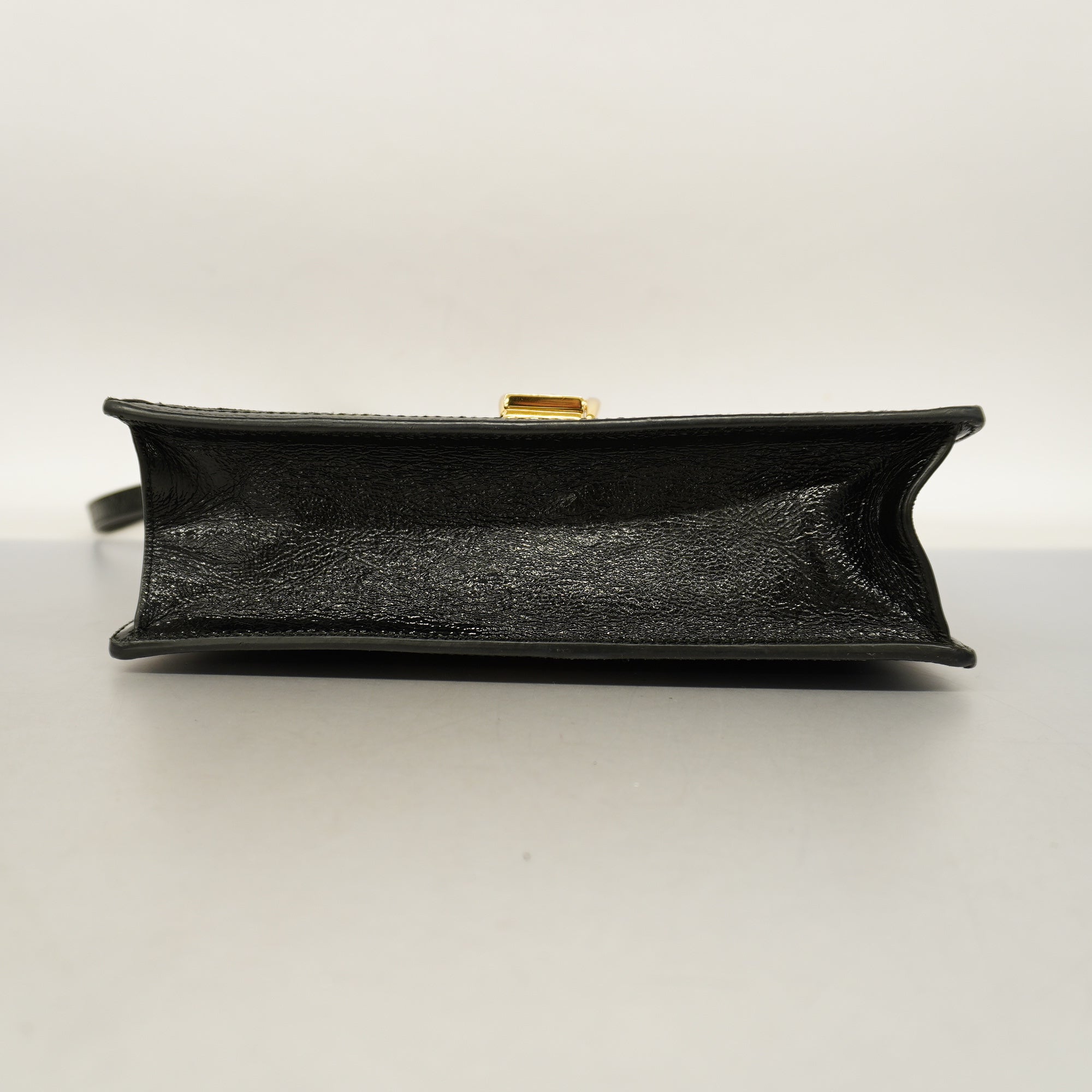 GUCCI  Sylvie 524405 Women's Shoulder Bag Black