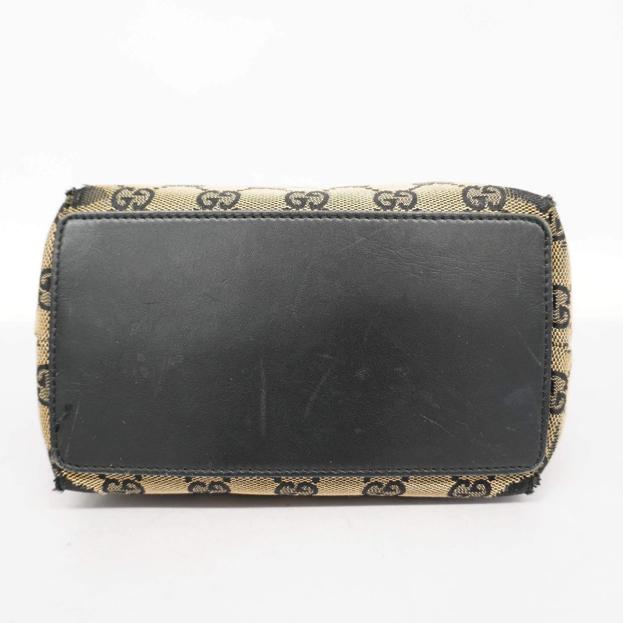 GUCCI  GG Canvas Tote Bag 002 1099 Women's GG Canvas Handbag,Tote Bag Black