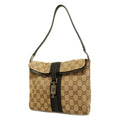 GUCCI  Jackie Shoulder Bag 001 3734 Women's GG Canvas Beige,Brown