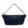 GUCCI GG canvas pattern hand pouch   black bag handbag ladies