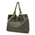 Gucci  Bamboo Tote Bag 232942 Women's Leather Tote Bag Black
