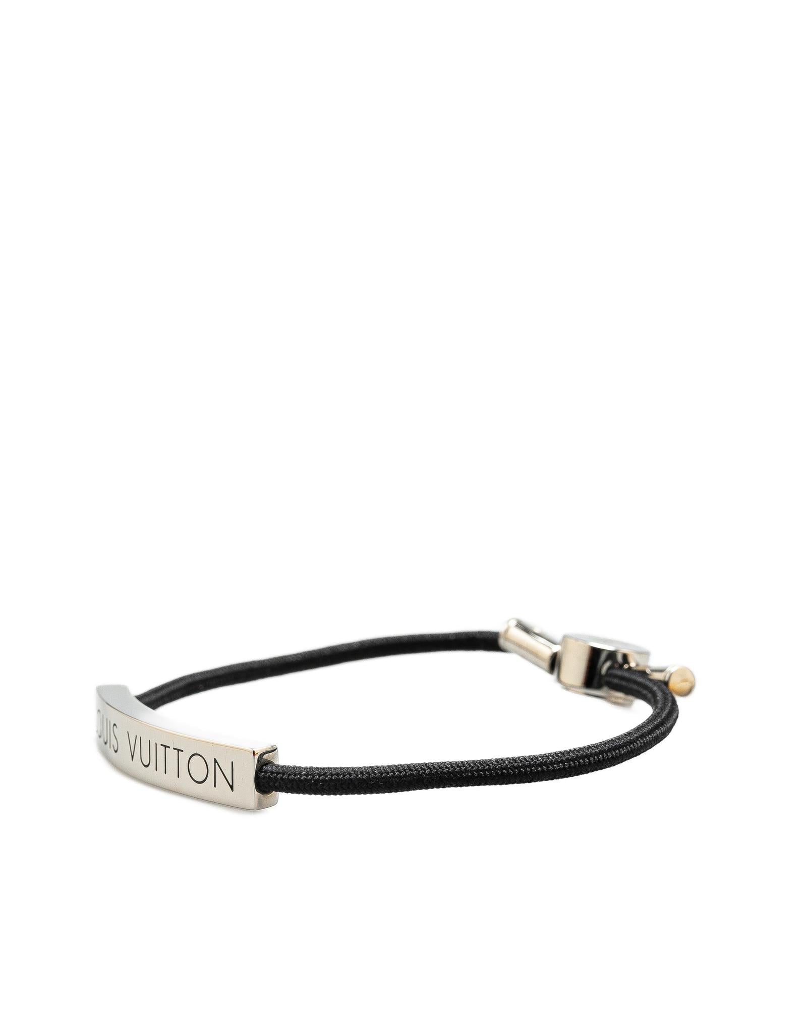 Stainless Steel and Nylon Space Bracelet