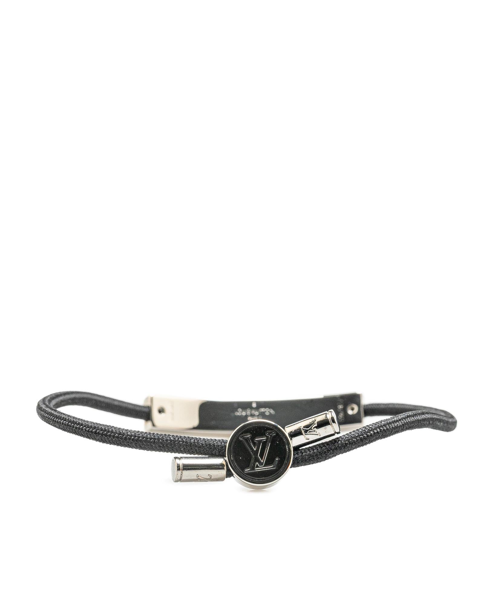 Stainless Steel and Nylon Space Bracelet