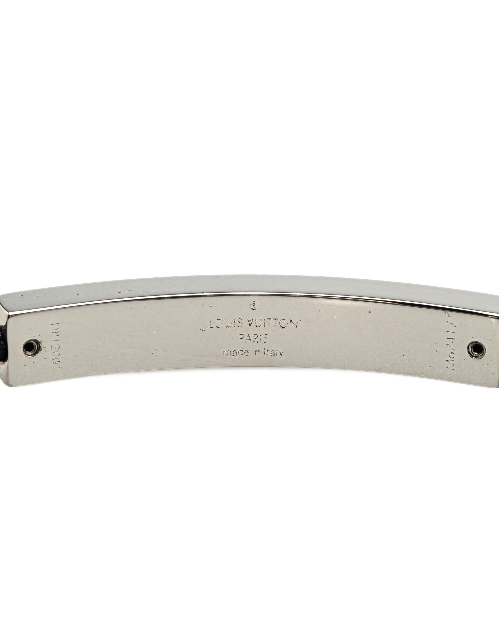 Stainless Steel and Nylon Space Bracelet