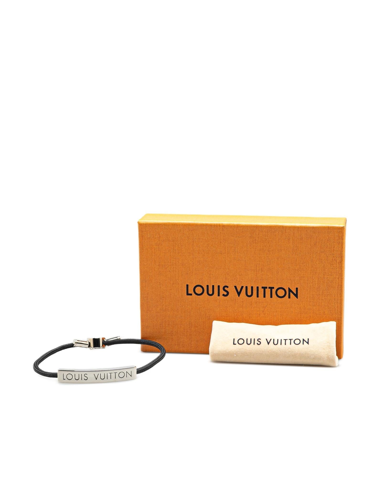 Stainless Steel and Nylon Space Bracelet
