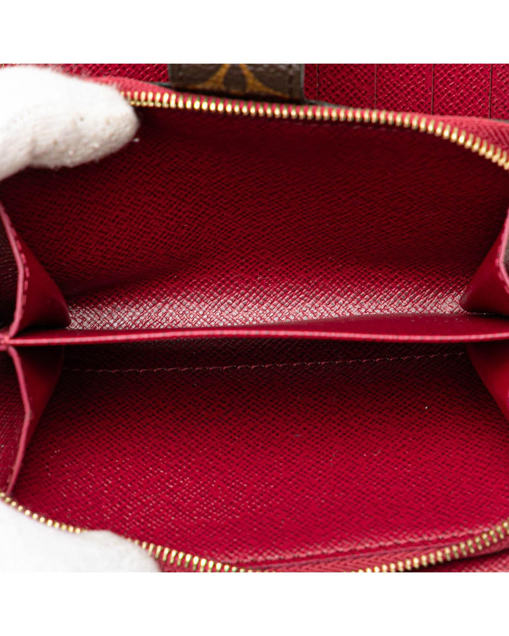 Monogram Canvas Wallet with Multiple Compartments
