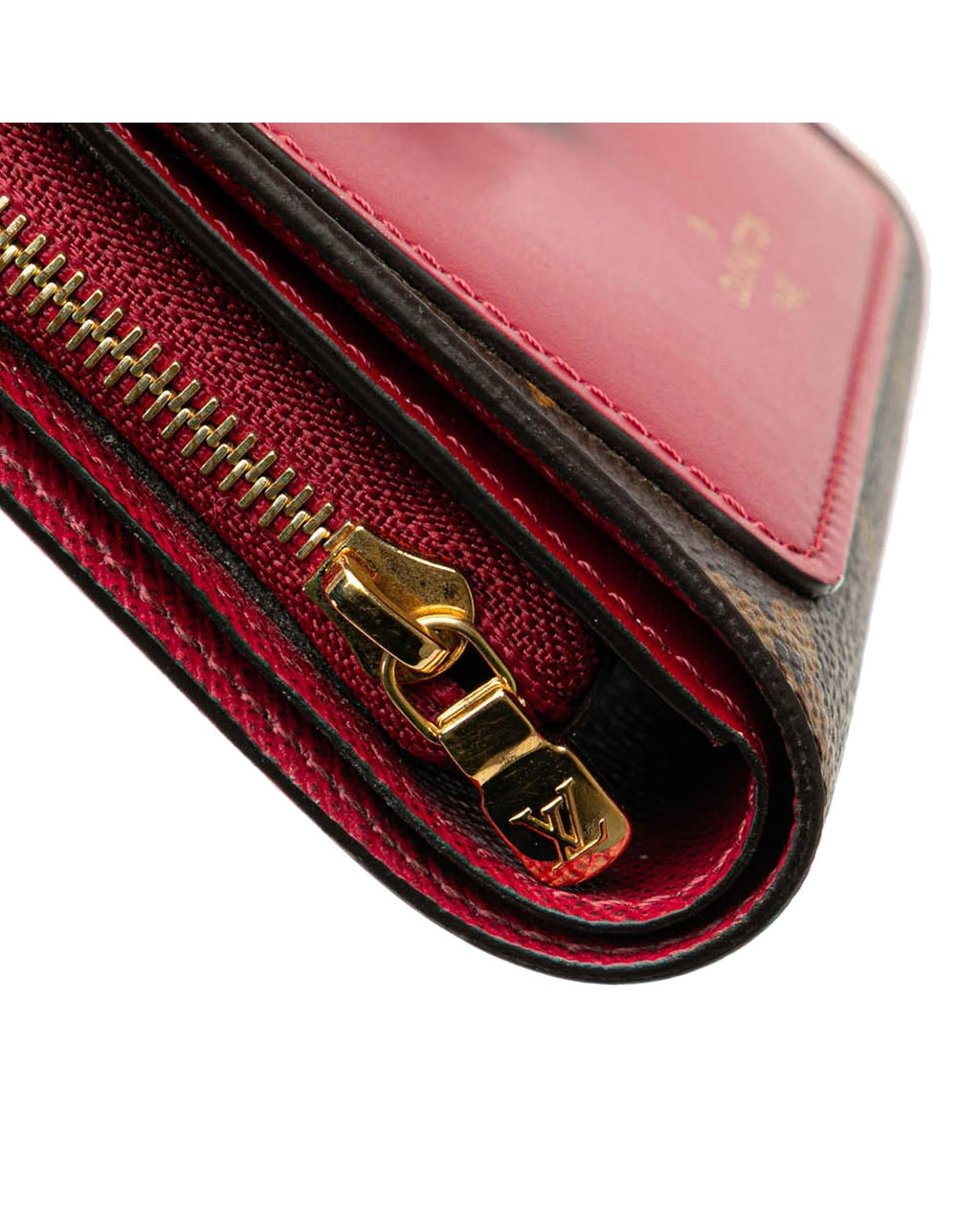 Monogram Canvas Wallet with Multiple Compartments