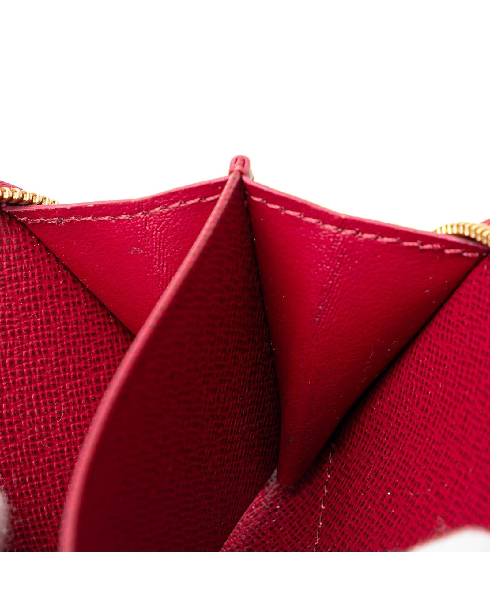 Monogram Canvas Wallet with Multiple Compartments