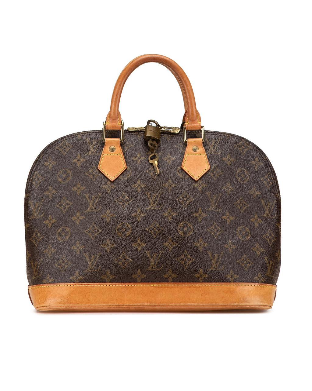 Monogram Canvas Alma PM with Vachetta Leather Handles