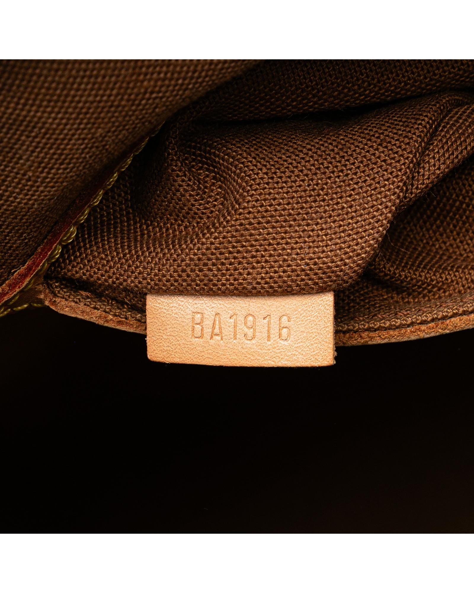 Monogram Canvas Alma PM with Vachetta Leather Handles
