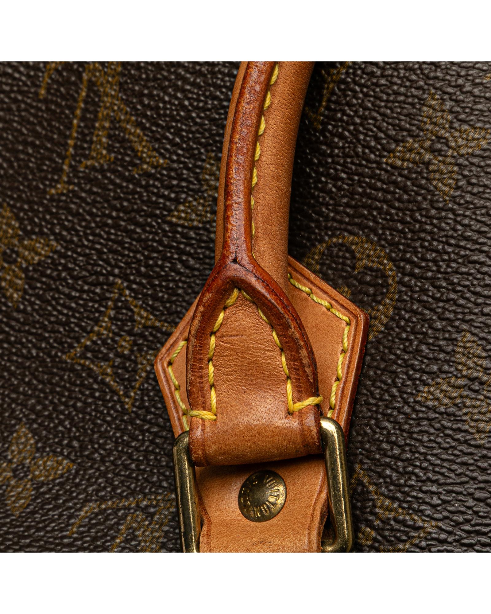 Monogram Canvas Alma PM with Vachetta Leather Handles