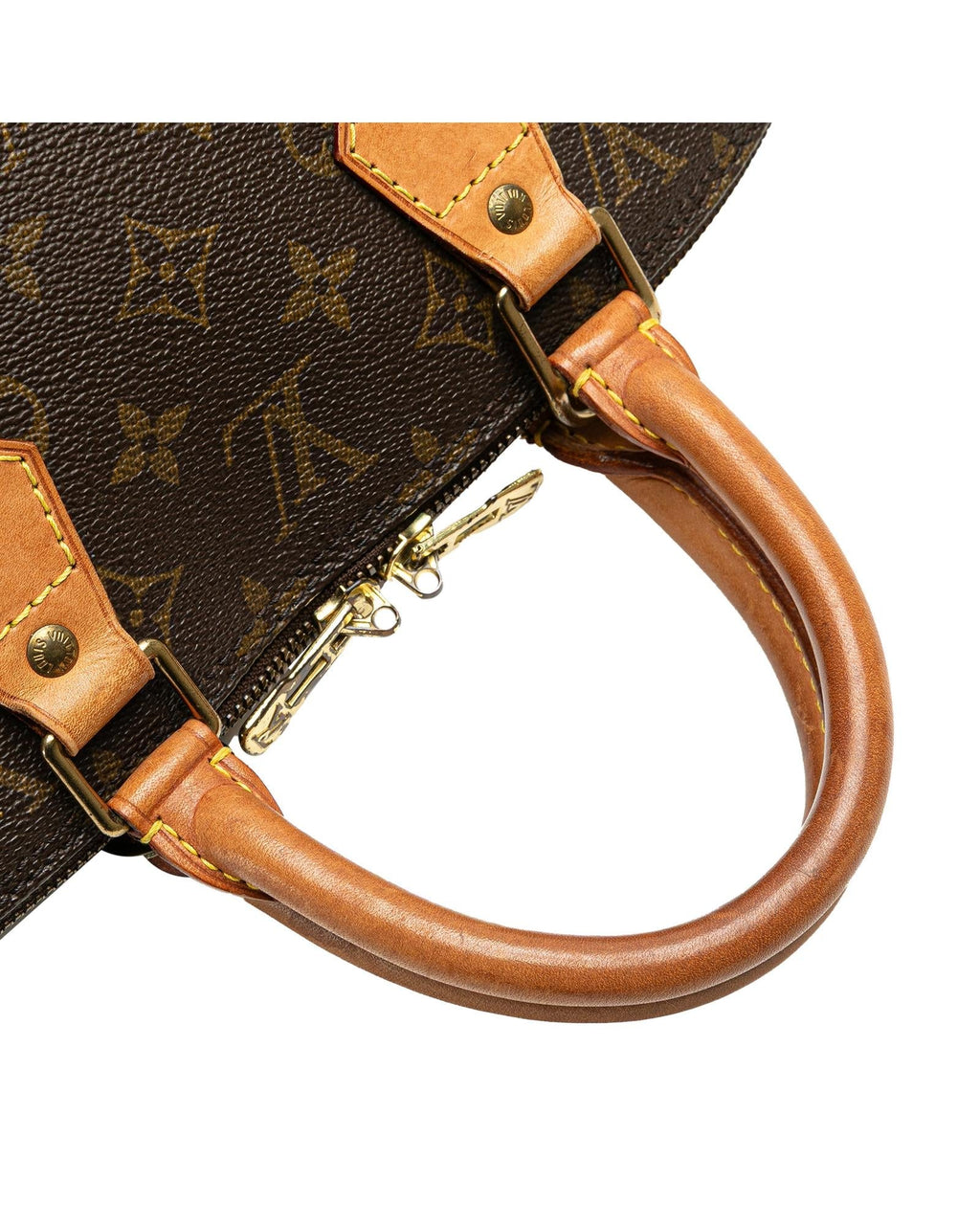 Monogram Canvas Alma PM with Vachetta Leather Handles