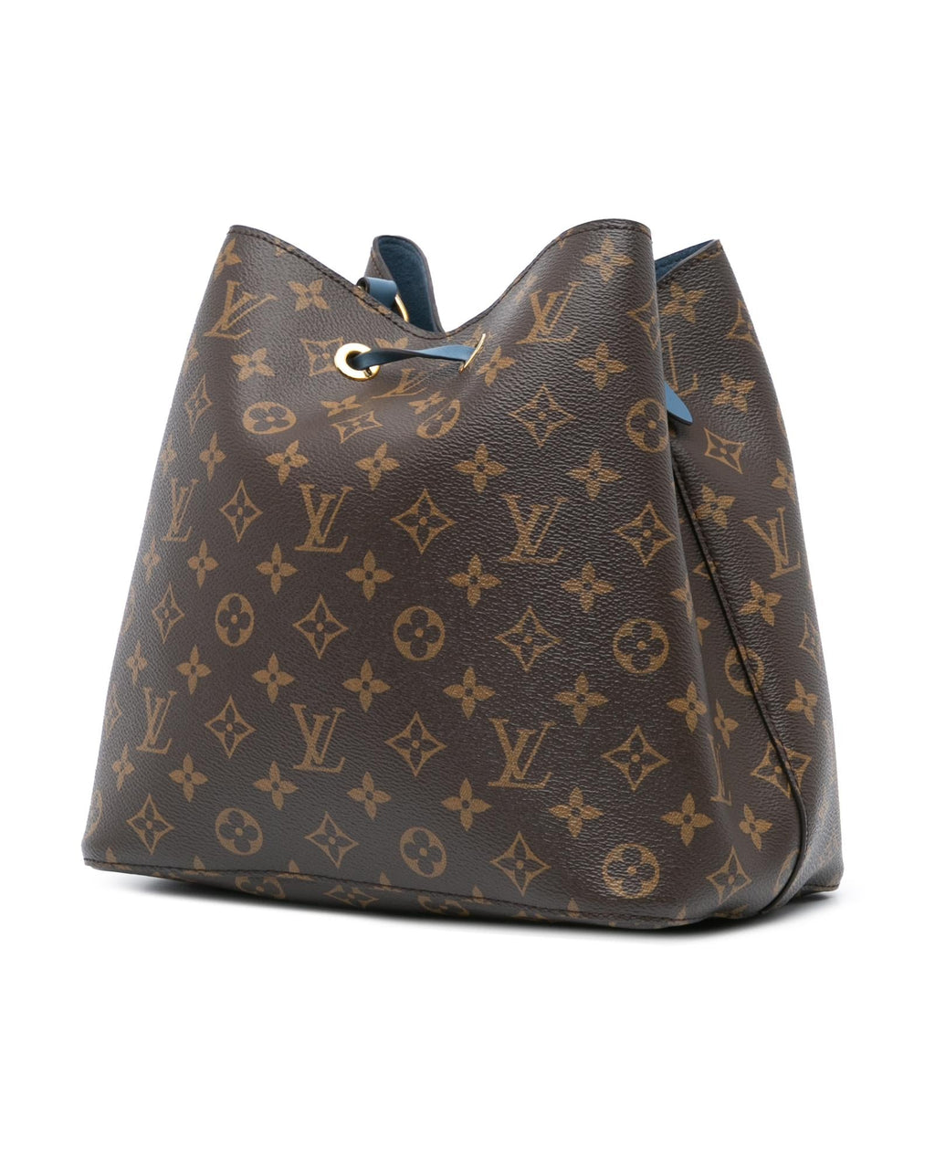 Monogram Canvas Neonoe MM with Detachable Leather Strap and Interior Zip Pocket