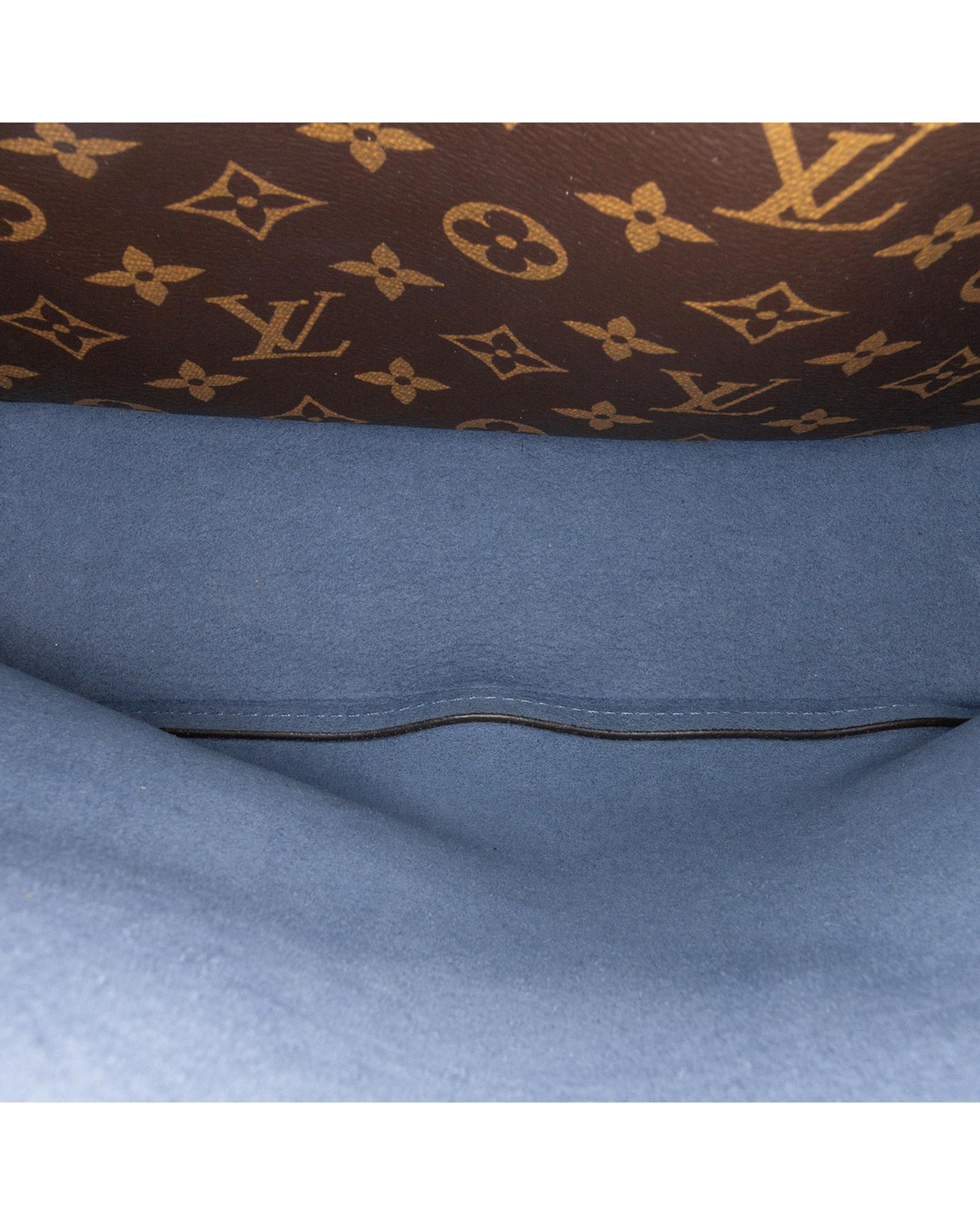 Monogram Canvas Neonoe MM with Detachable Leather Strap and Interior Zip Pocket