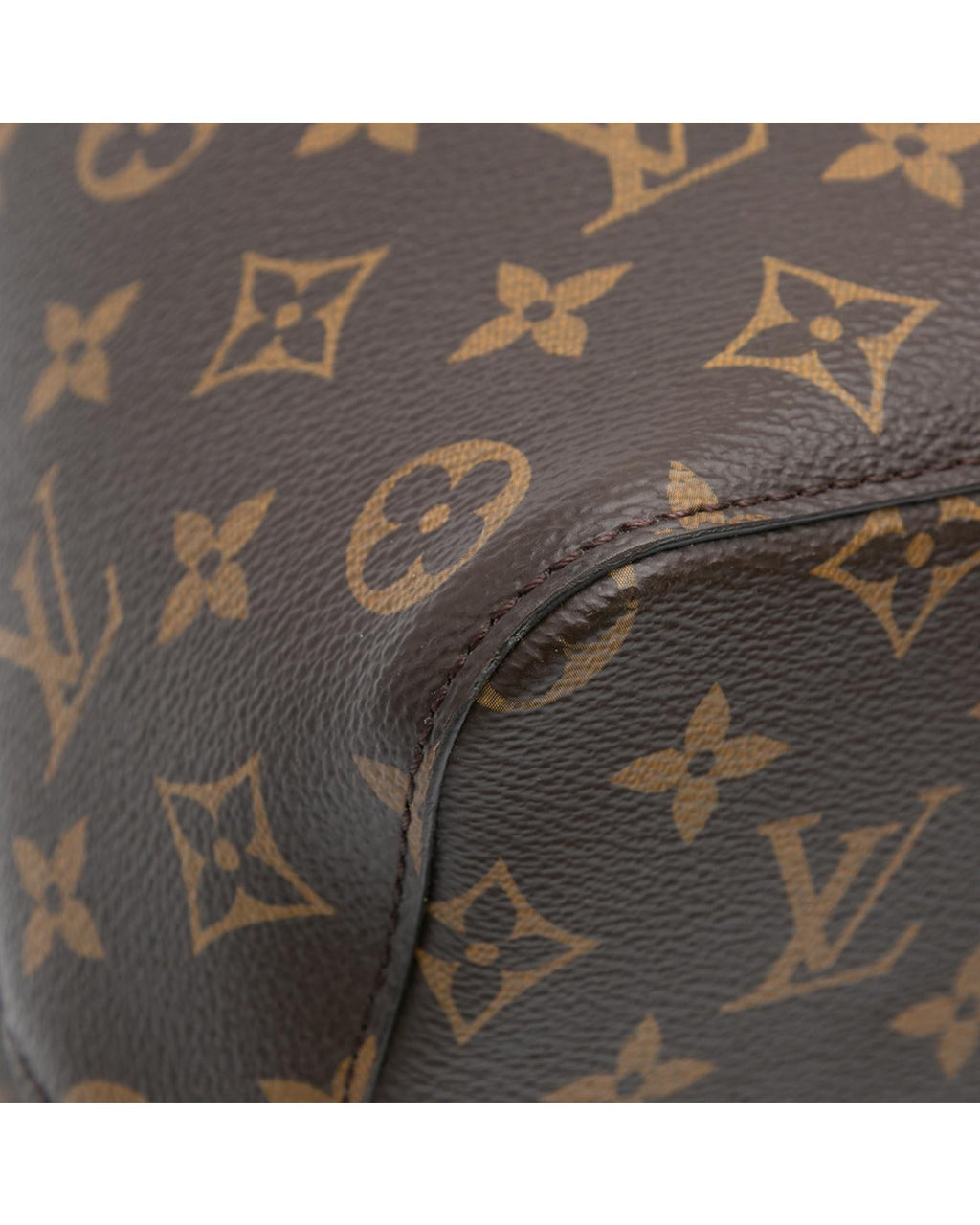 Monogram Canvas Neonoe MM with Detachable Leather Strap and Interior Zip Pocket