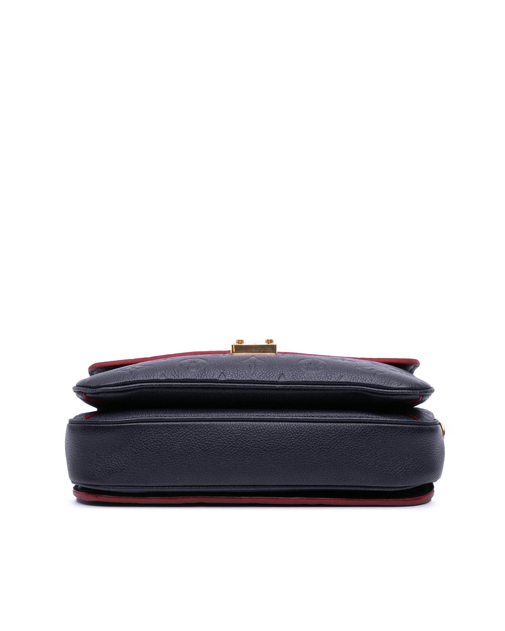 Monogram Empreinte Leather Pochette Metis with Top Handle and Detachable Strap