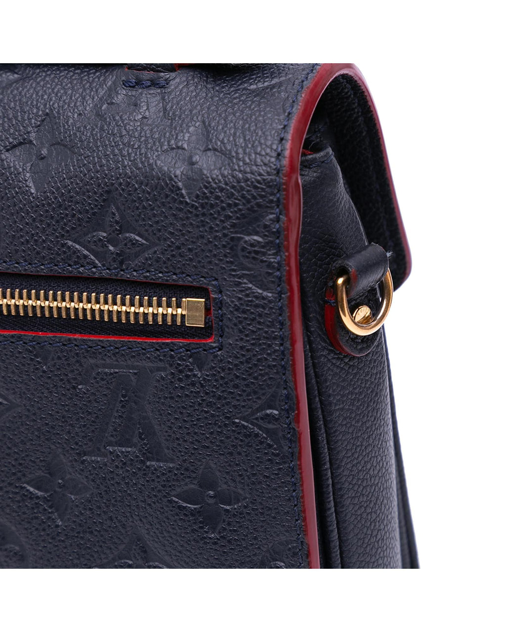 Monogram Empreinte Leather Pochette Metis with Top Handle and Detachable Strap