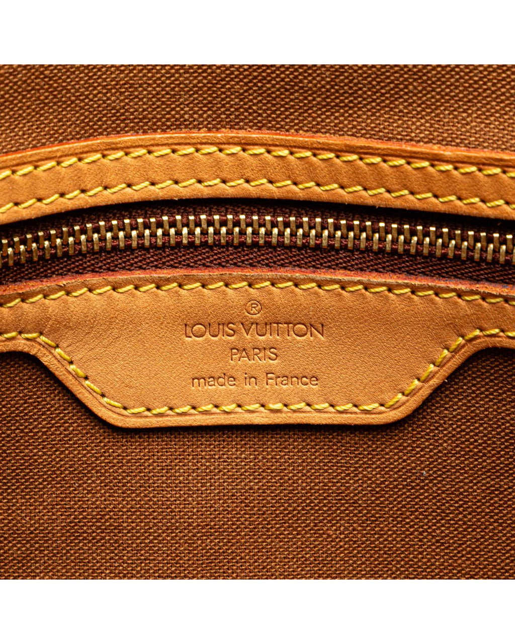 Monogram Canvas Crossbody Bag with Leather Trim and Buckle Closure