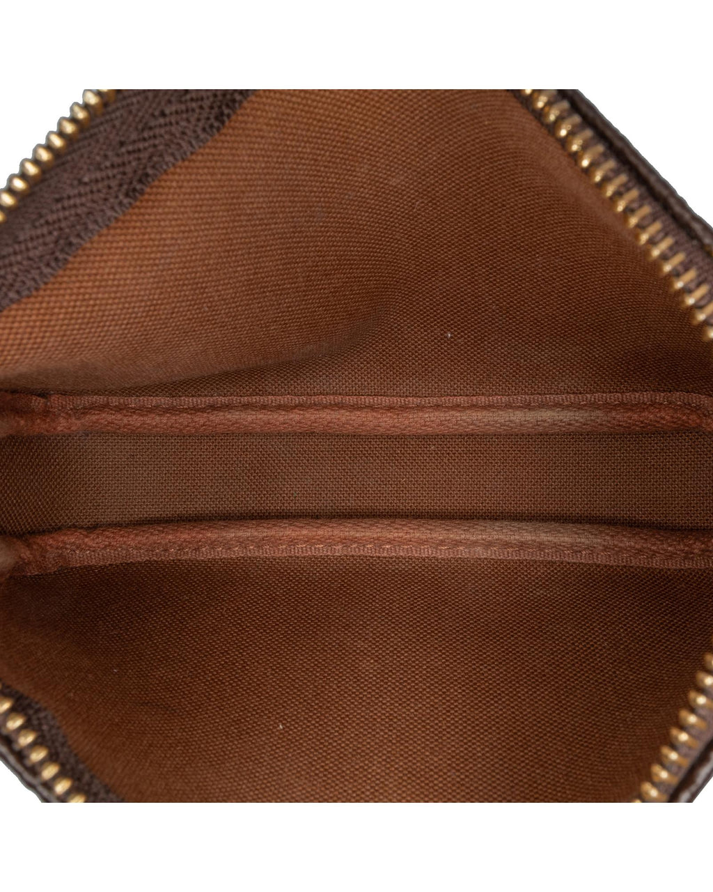 Monogram Canvas Mini Pochette with Gold-Tone Chain Strap