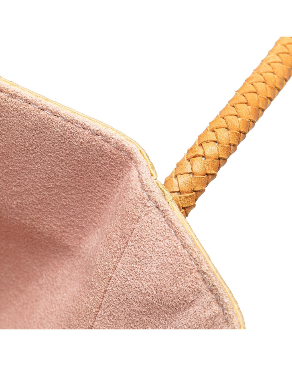 Damier Azur Canvas Tote with Leather Trim and Tassel Detail