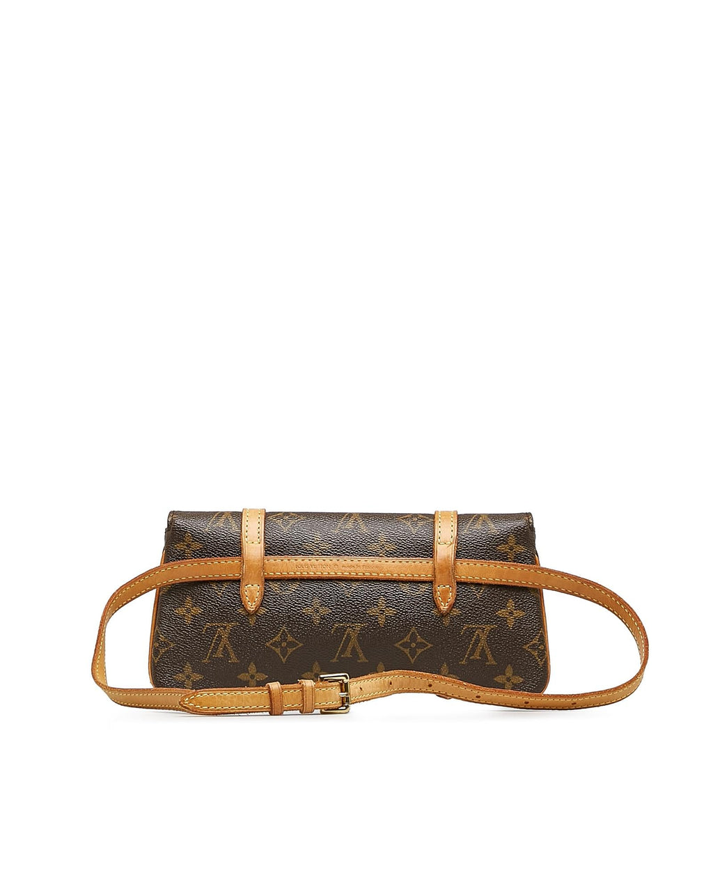 Monogram Canvas Pochette with Adjustable Belt Strap