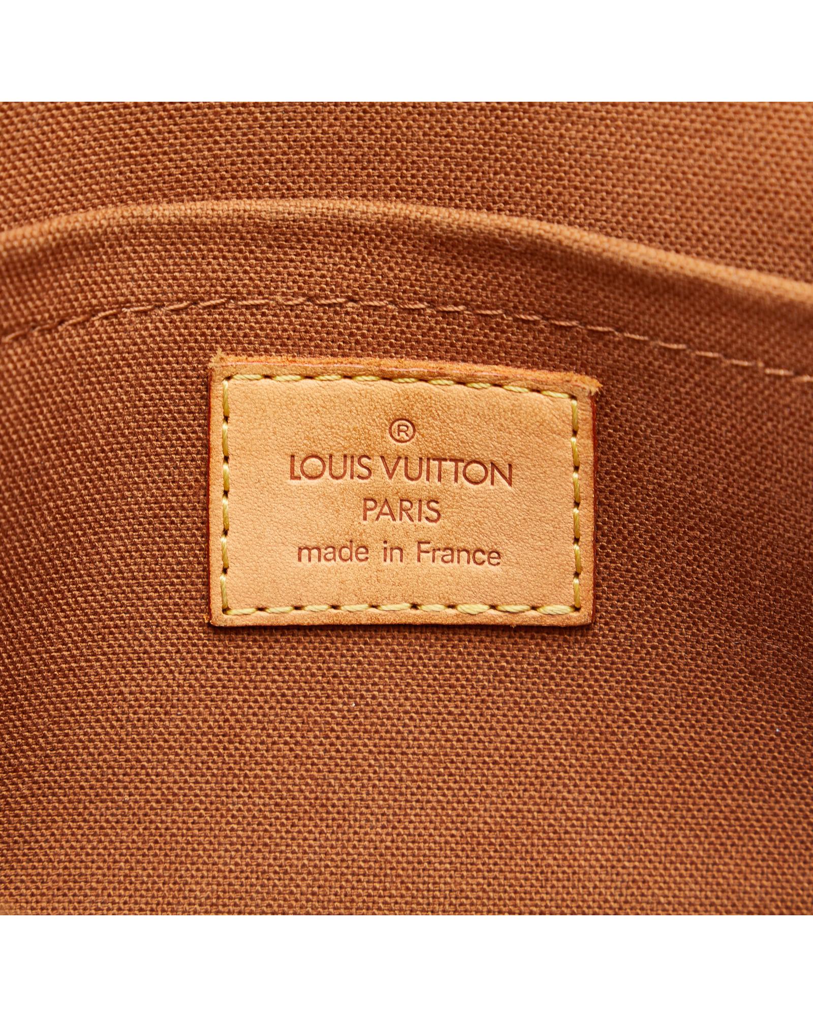 Monogram Canvas Pochette with Adjustable Belt Strap