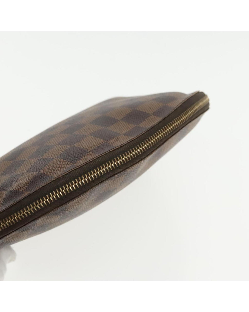 Cosmetic Pouch Damier Ebene Canvas Zipper