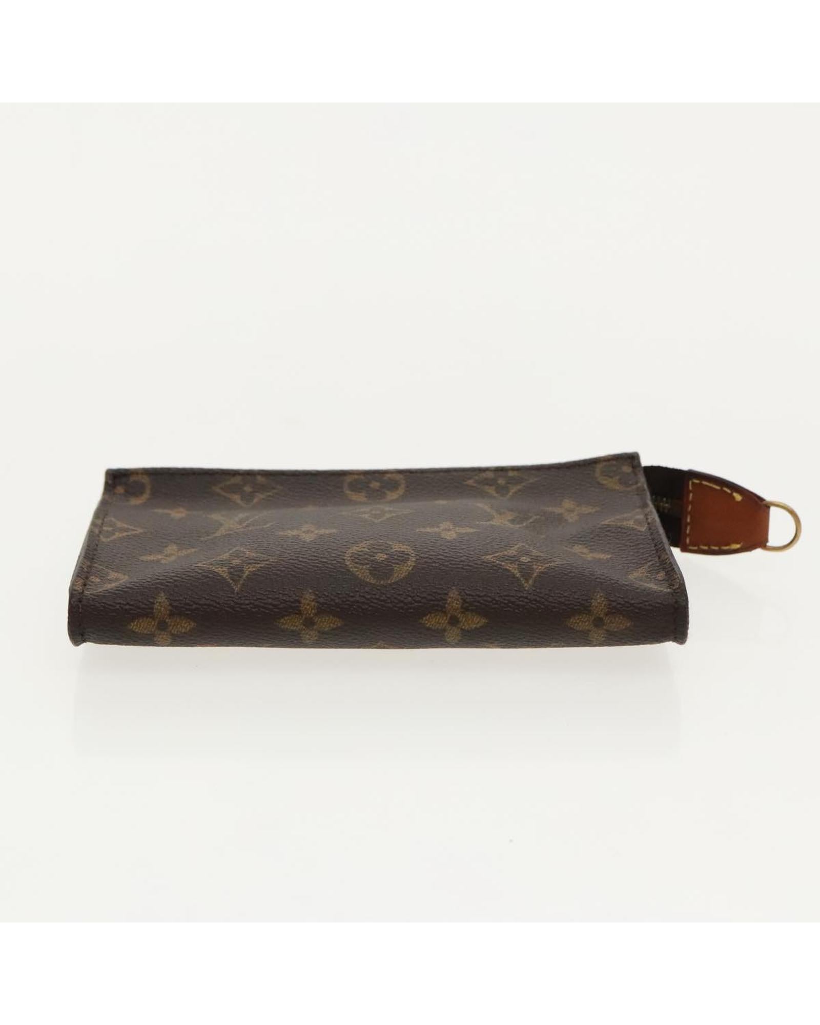 Cosmetic Case Monogram Zipper