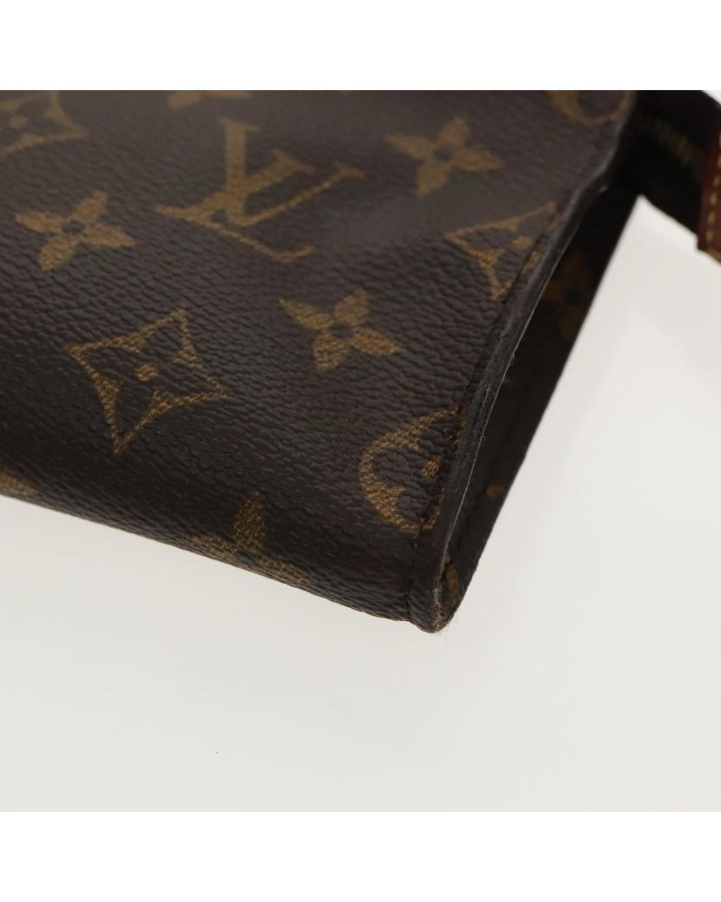 Cosmetic Case Monogram Zipper