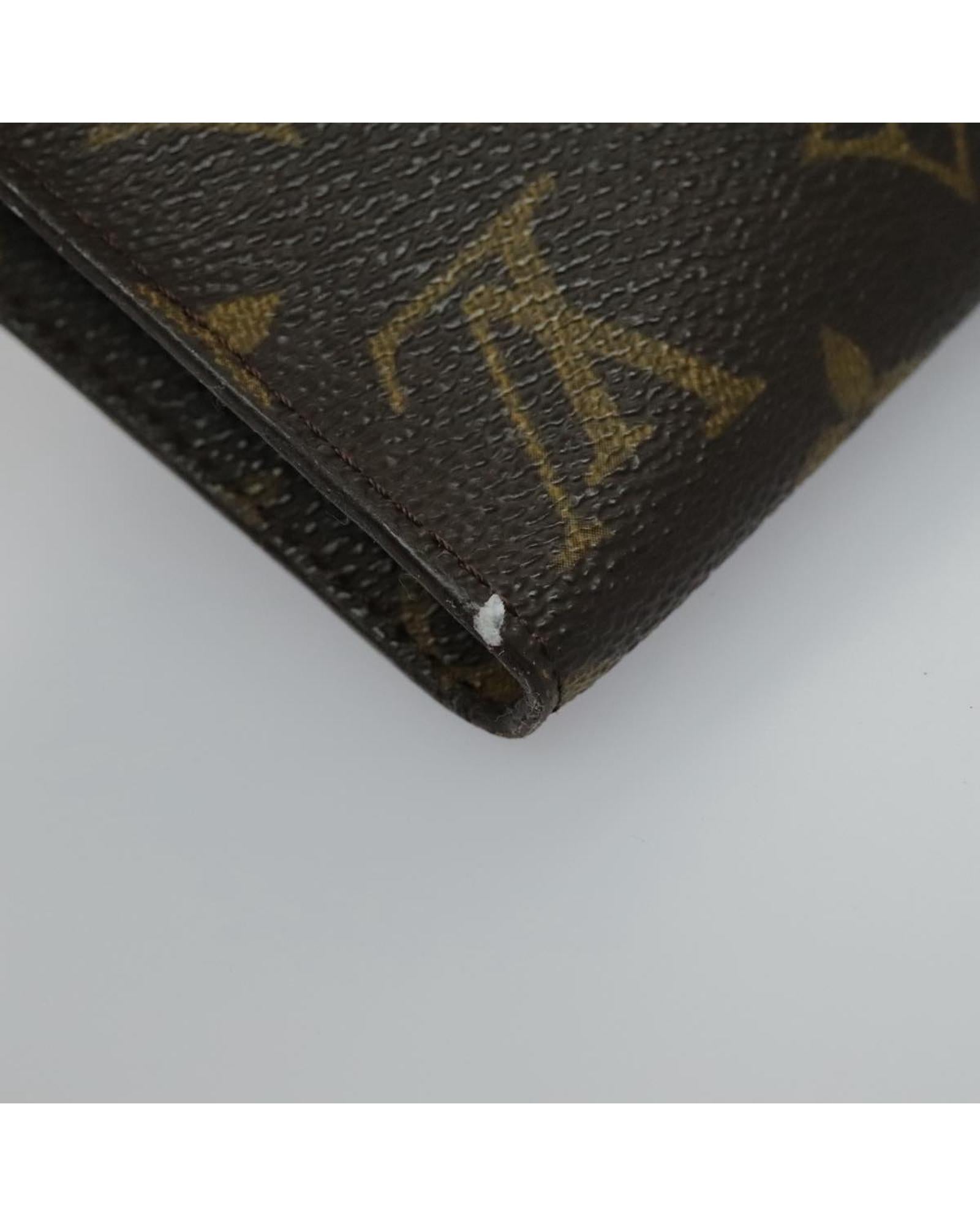 Monogram Canvas Zip Wristlet