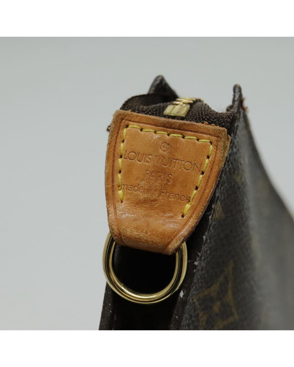 Monogram Canvas Zip Wristlet
