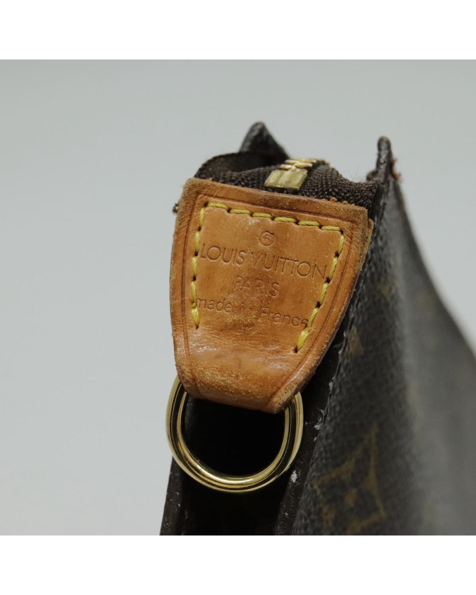 Monogram Canvas Zip Wristlet