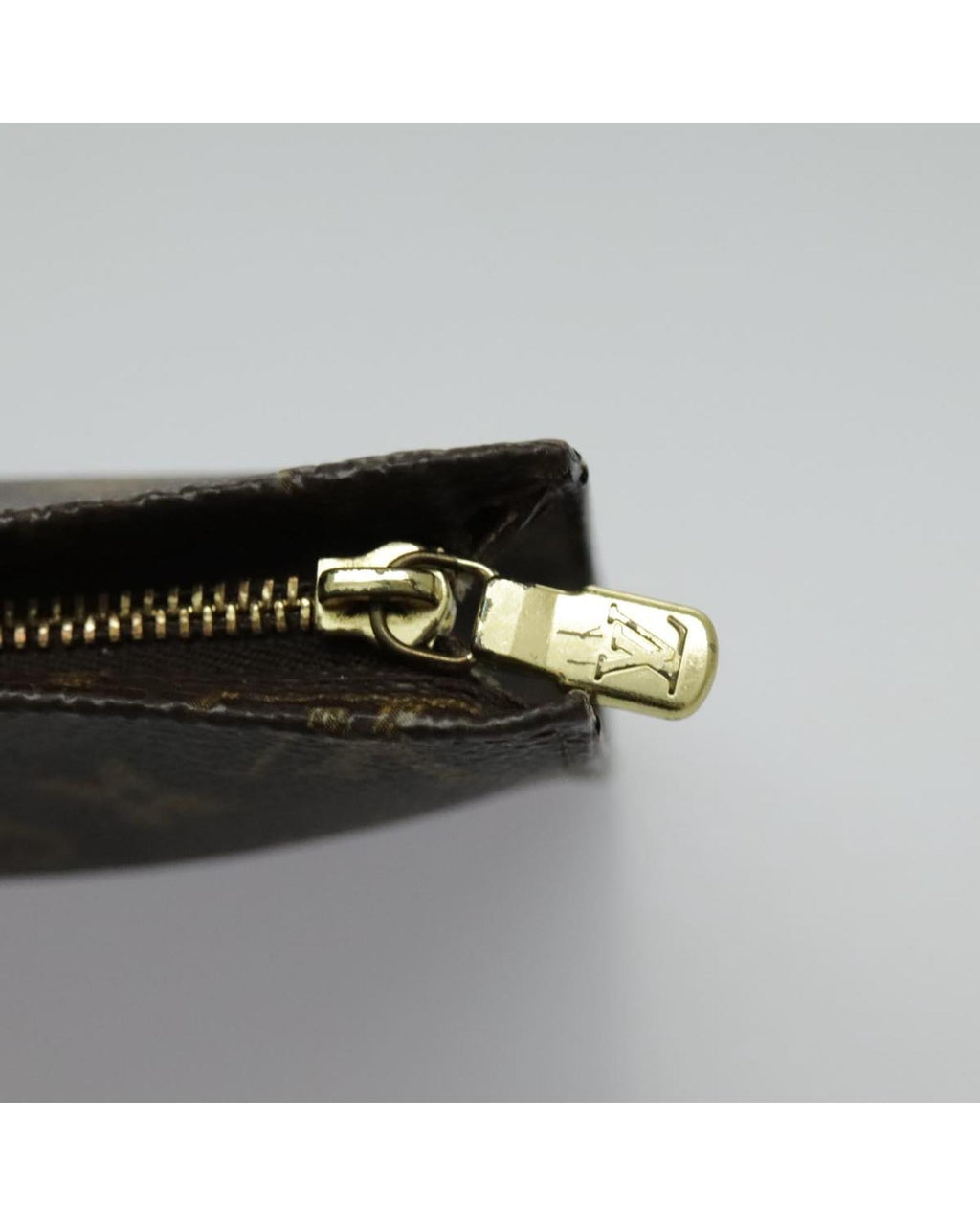 Monogram Canvas Zip Wristlet