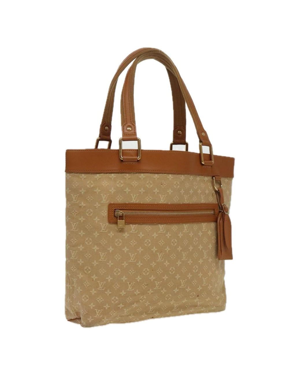 Monogram Canvas Tote Bag