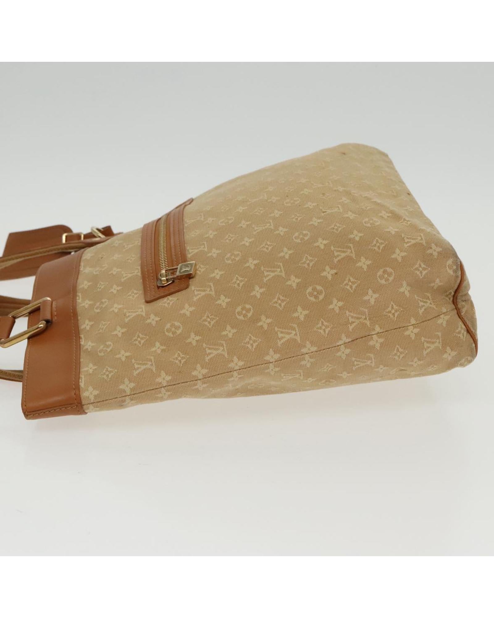 Monogram Canvas Tote Bag