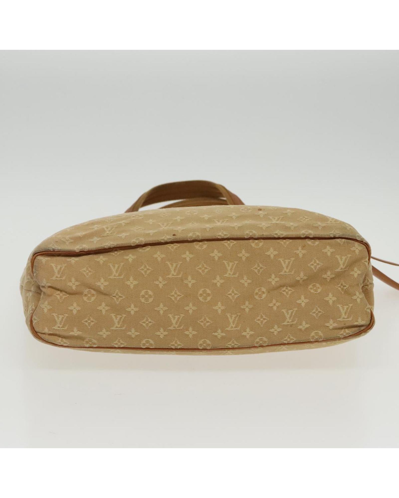 Monogram Canvas Tote Bag