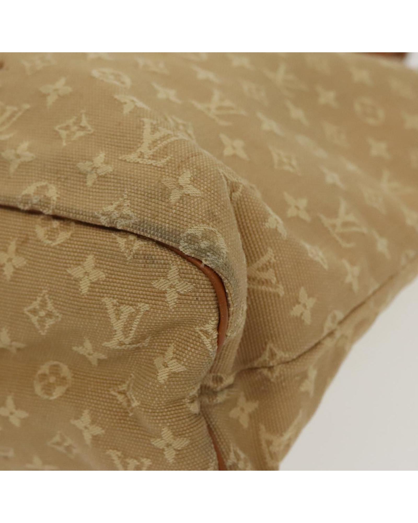 Monogram Canvas Tote Bag