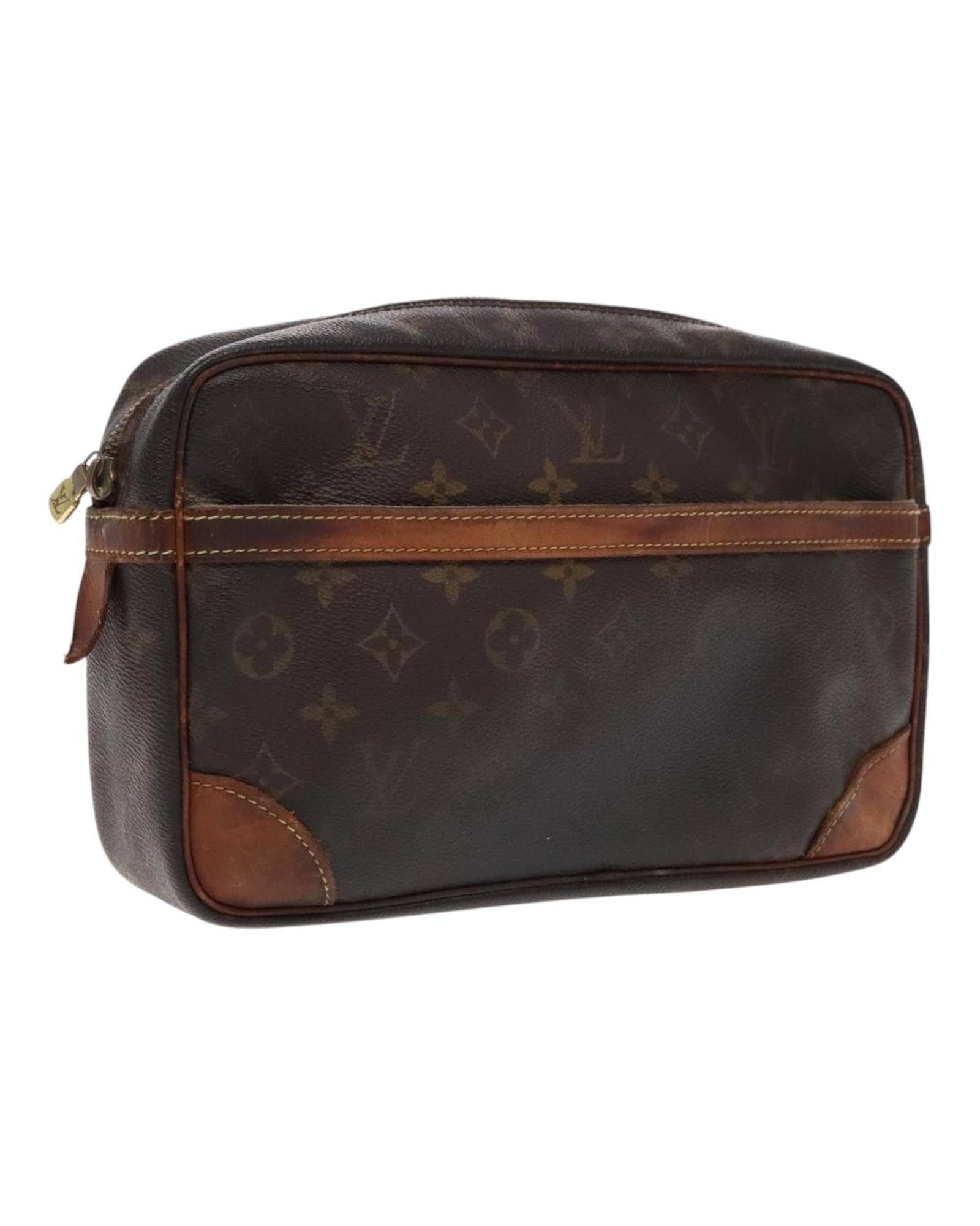 Monogram Canvas Compiegne Clutch Bag