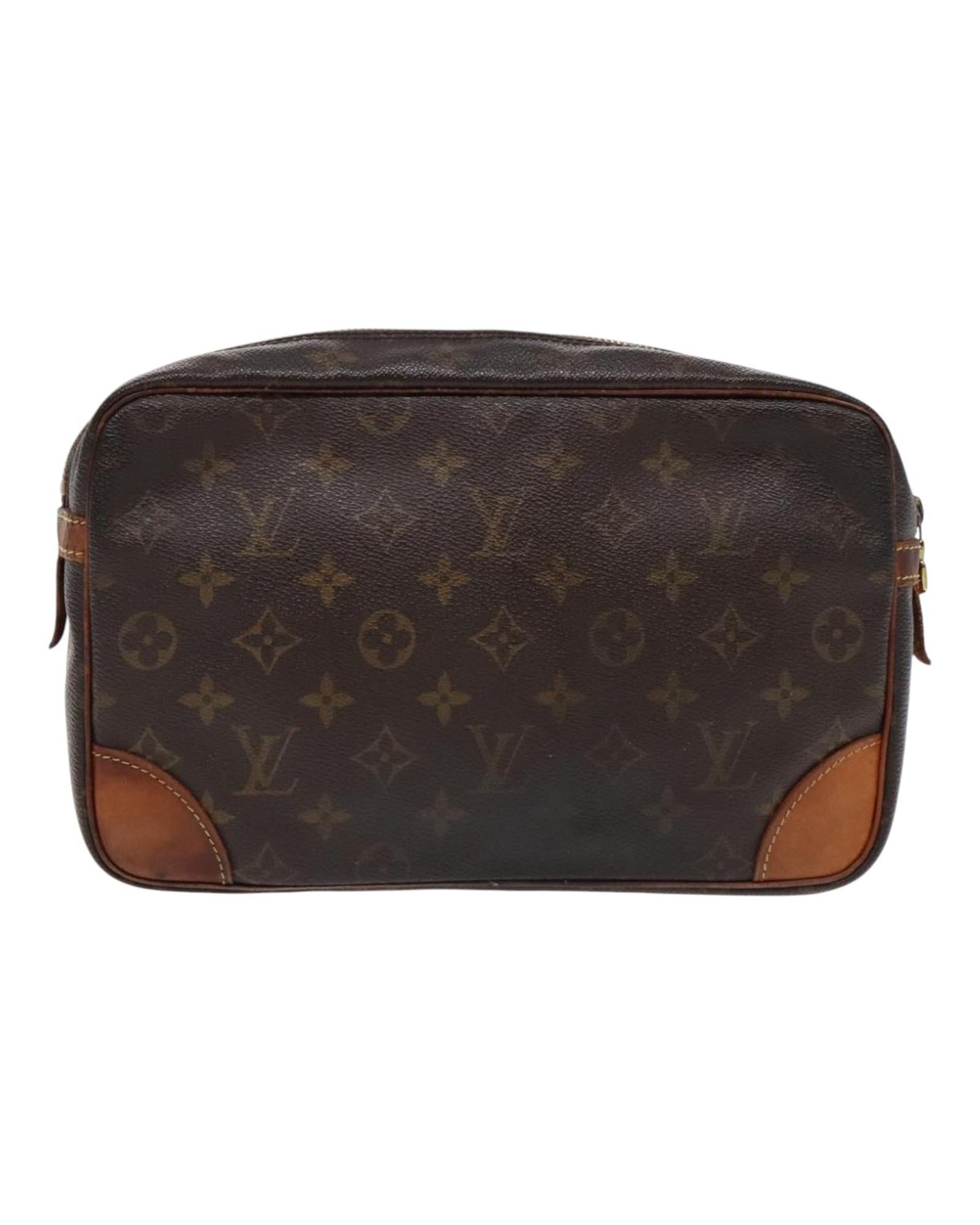 Monogram Canvas Compiegne Clutch Bag