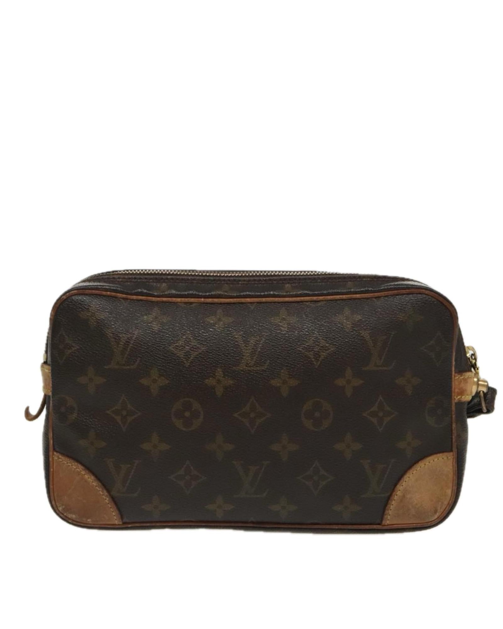 Pochette Monogram Canvas Clutch