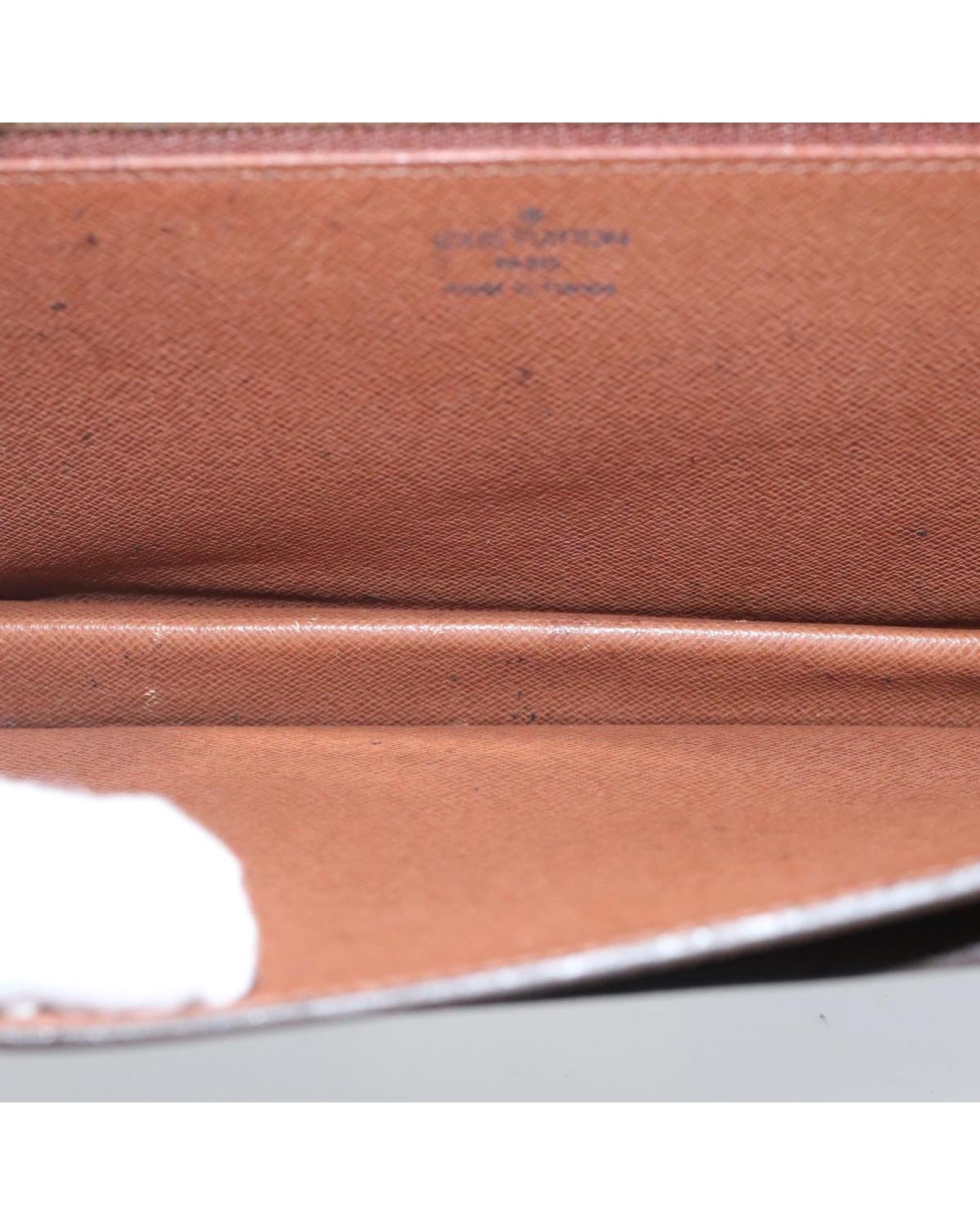 Epi Leather Dragonne Hand Bag with Zip Pocket