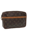 Monogram Canvas Compiegne Clutch Bag